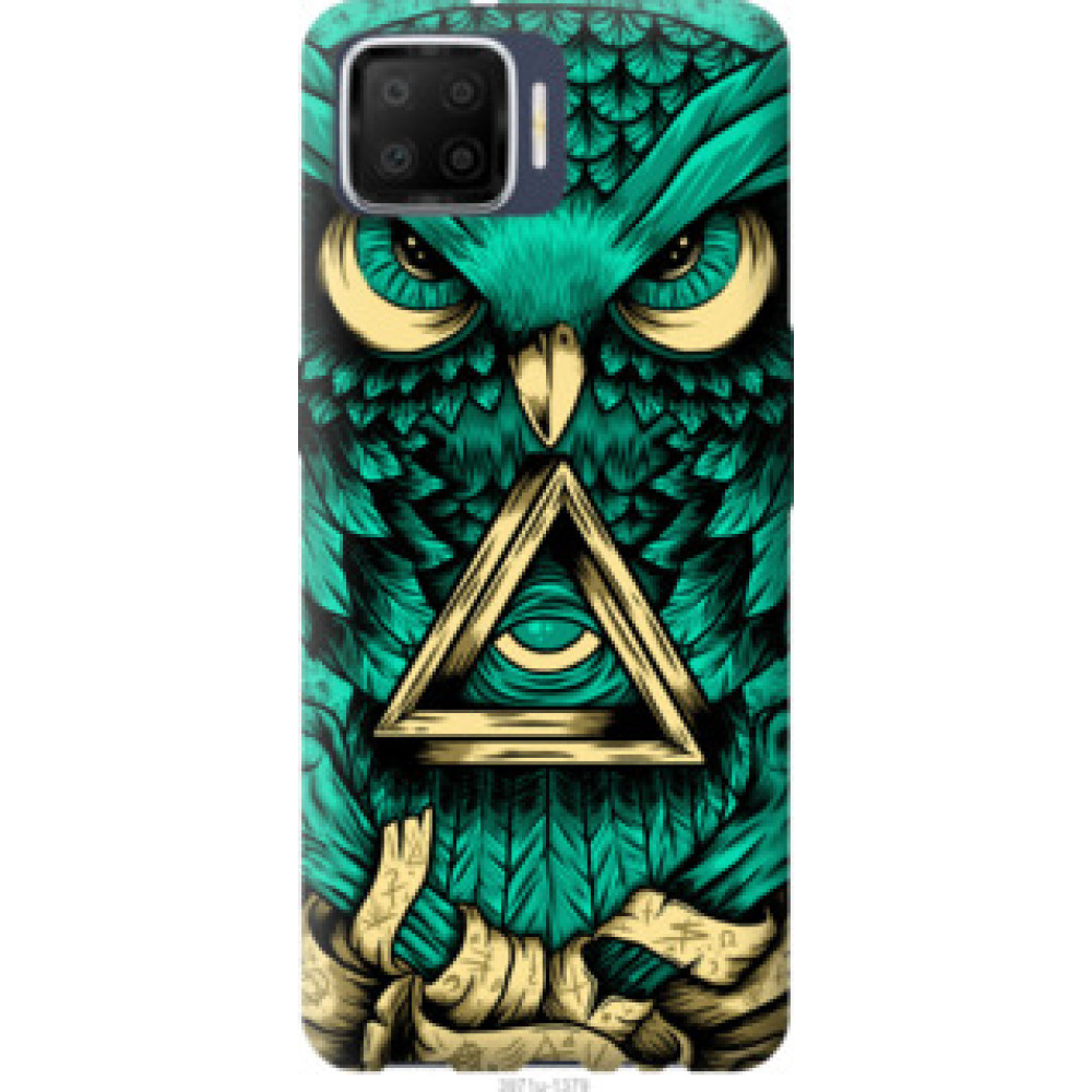 Чехол на Oppo A73 Сова Арт-тату (3971u-1379)