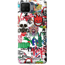 Чехол на Oppo A73 Many different logos (4022u-1379)