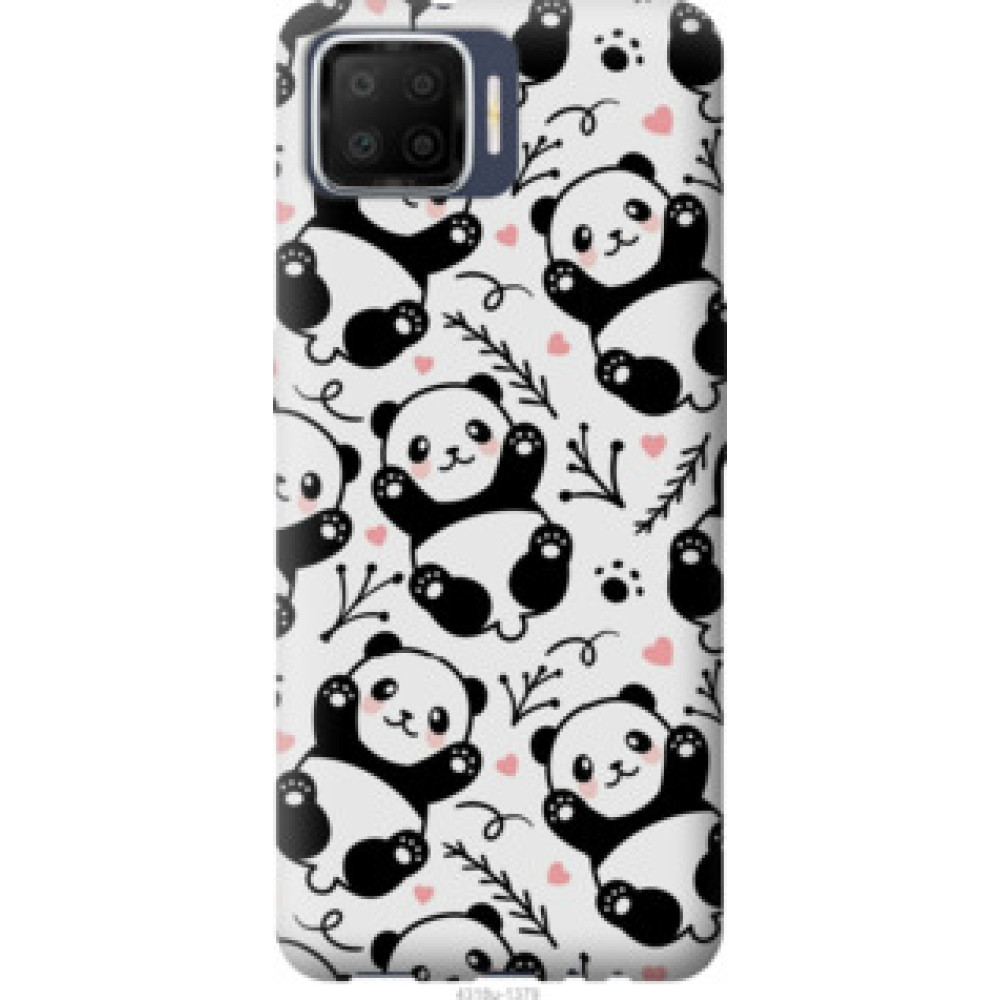 Чохол на Oppo A73 Панды (4318u-1379)