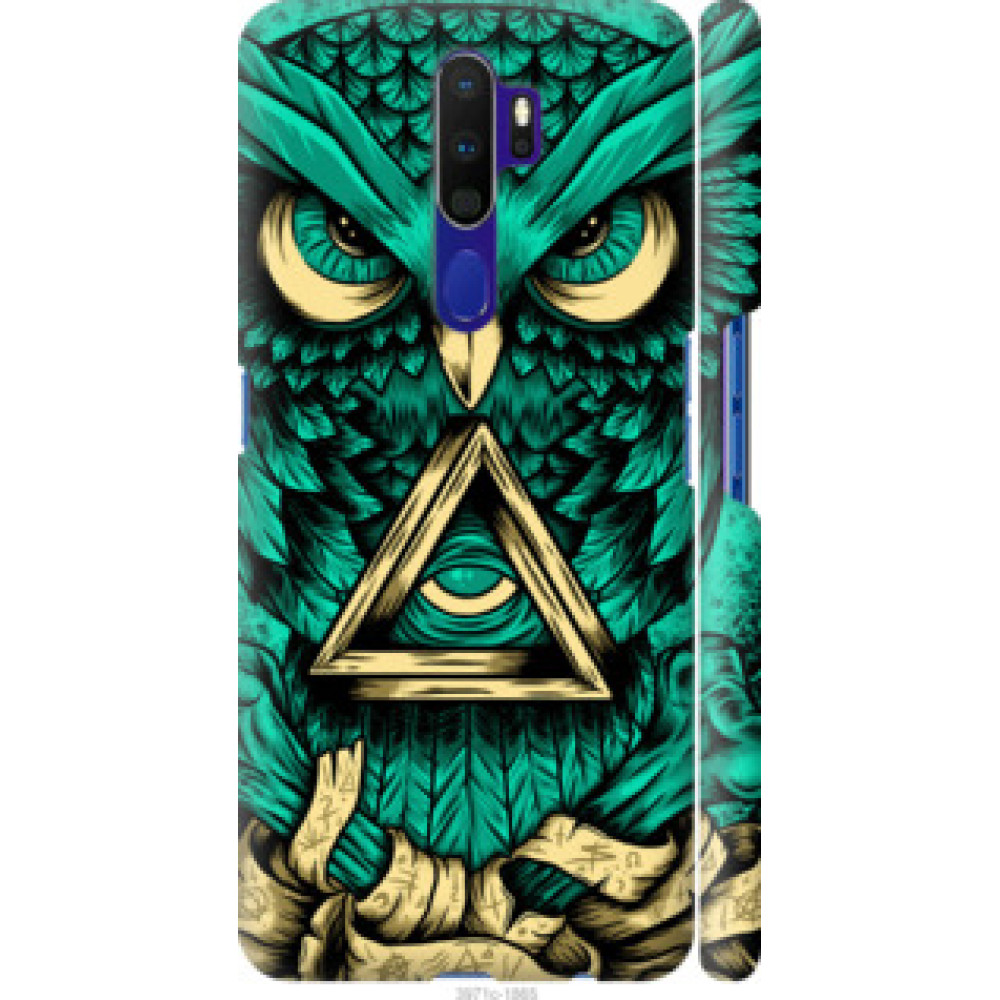 Чохол на Oppo A5 2020 Сова Арт-тату (3971c-1888)