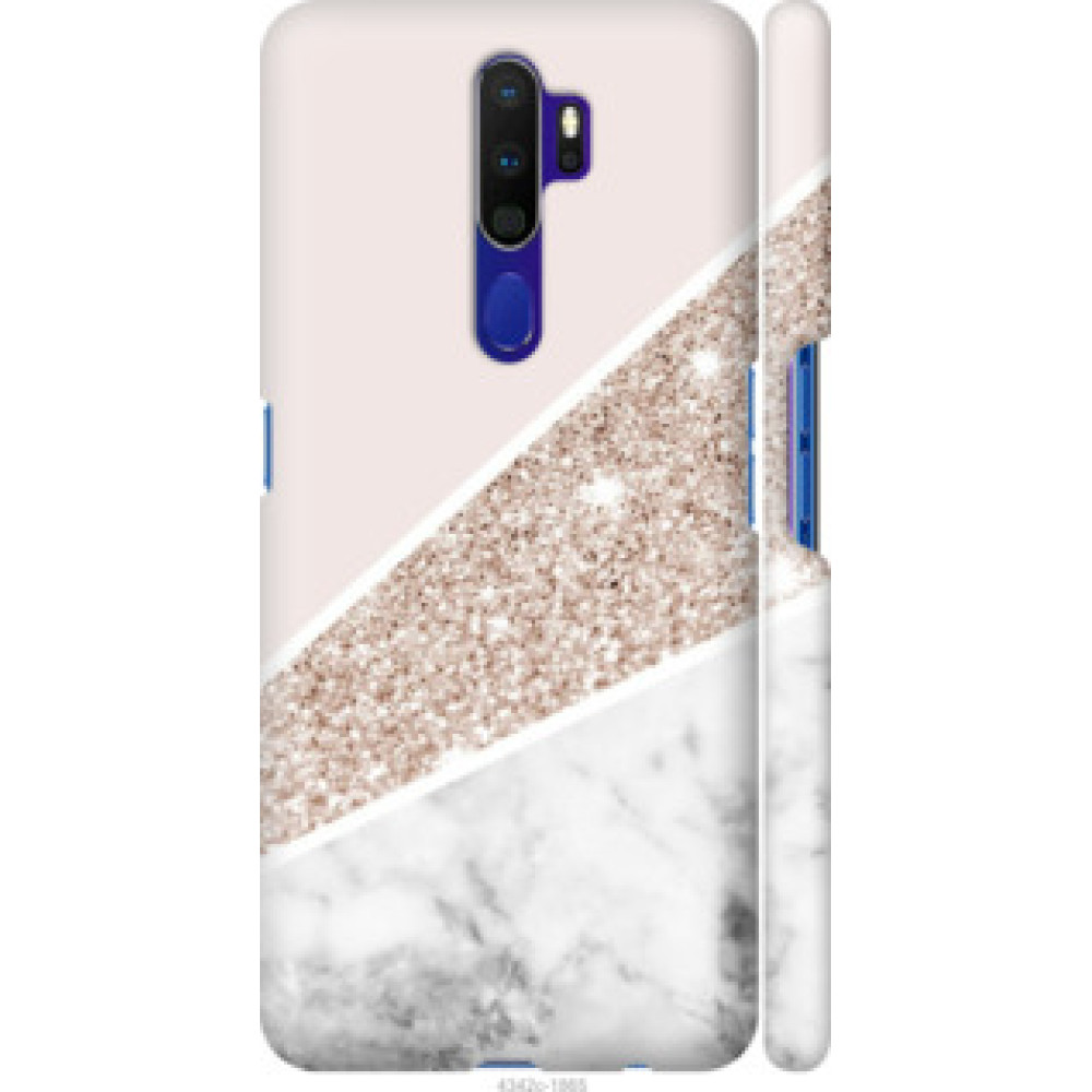 Чохол на Oppo A5 2020 Пастельный мрамор (4342c-1888)