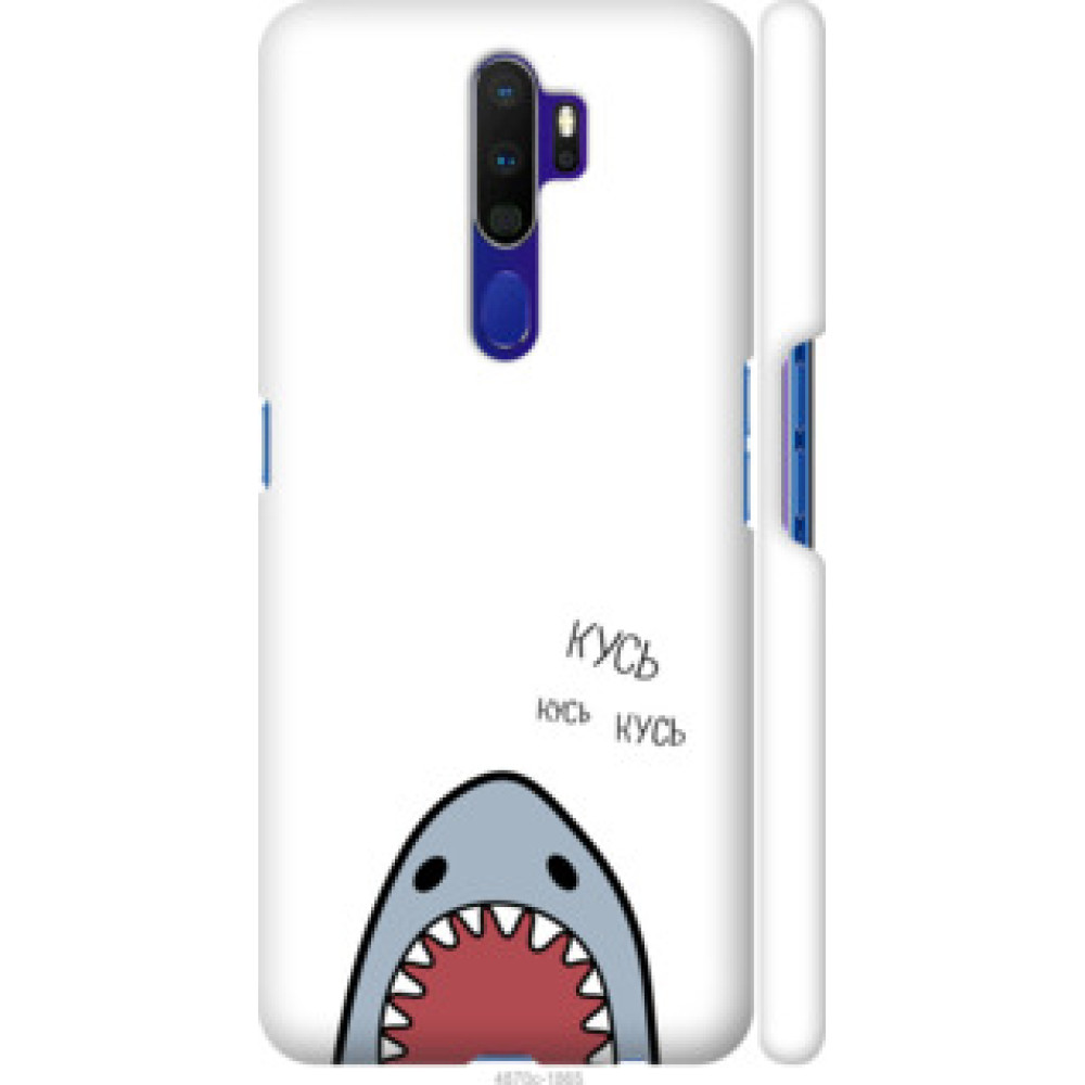 Чехол на Oppo A5 2020 Акула (4870c-1888)
