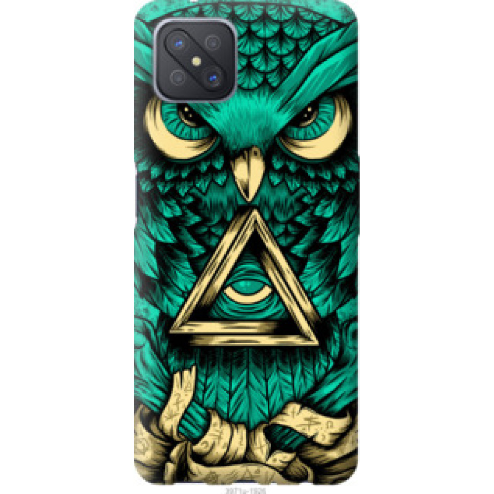Чохол на Oppo Reno 4 Z Сова Арт-тату (3971u-2278)