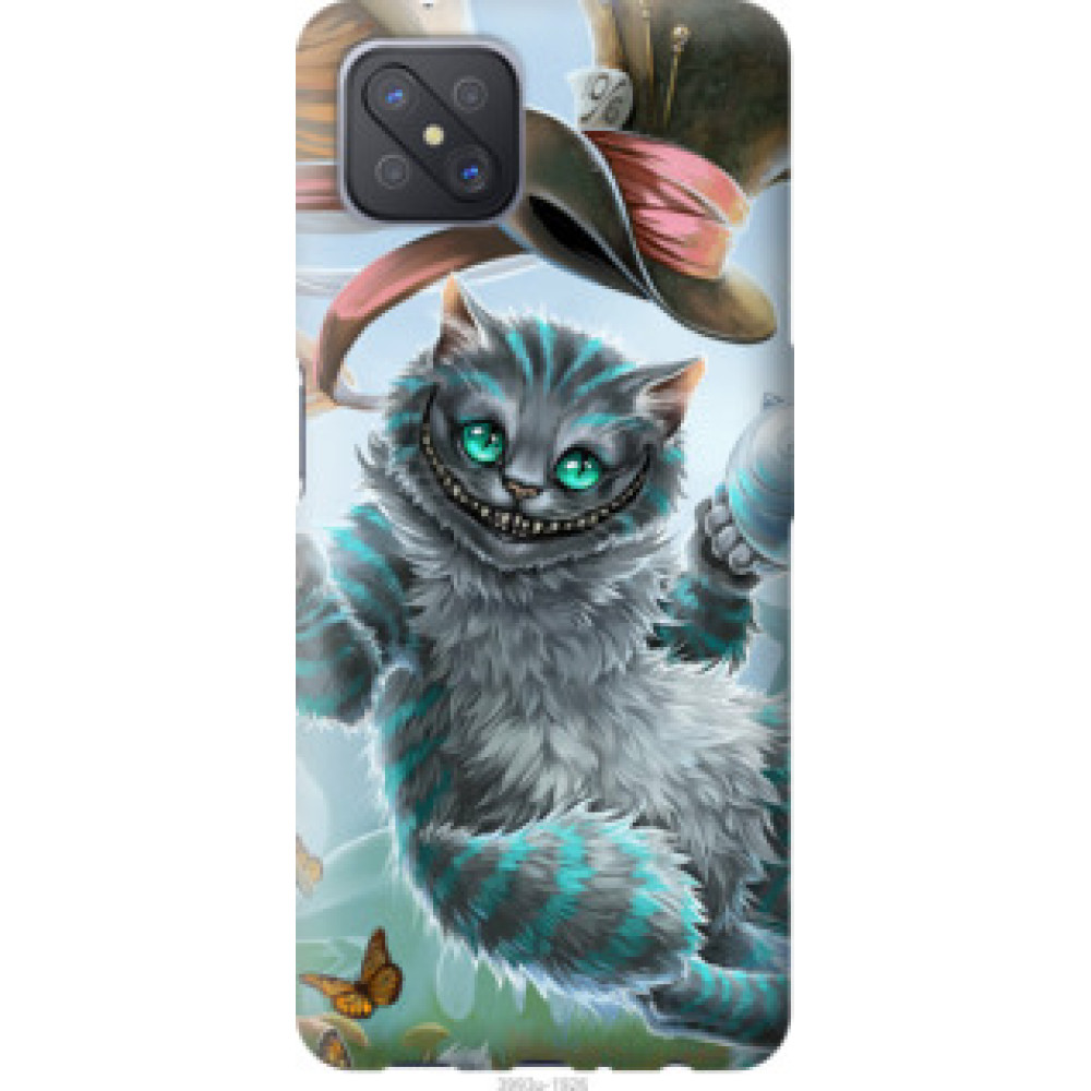 Чехол на Oppo Reno 4 Z Чеширский кот 2 (3993u-2278)