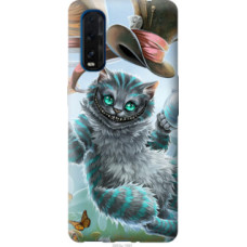 Чехол на Oppo Find X2 Чеширский кот 2 (3993u-1891)