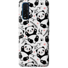 Чехол на Oppo Find X2 Панды (4318u-1891)