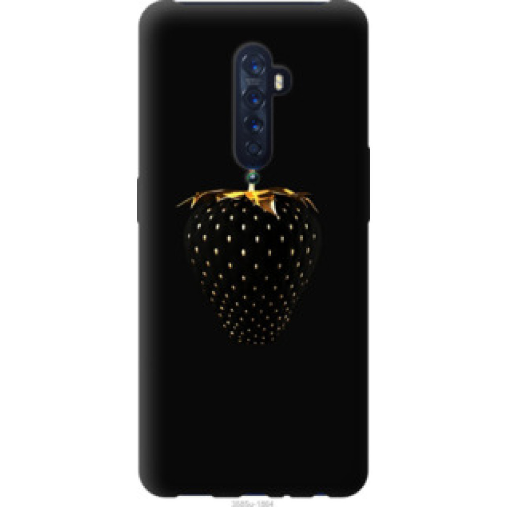 Чехол на Oppo Reno 2 Черная клубника (3585u-1864)