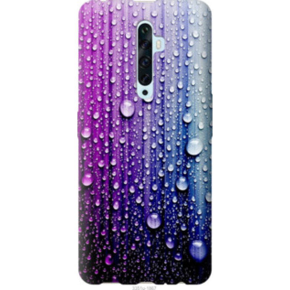 Чехол на Oppo Reno 2Z Капли воды (3351u-1867)