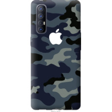 Чехол на Oppo Reno 3 Pro Камуфляж 1 (4897u-1878)