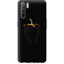 Чехол на Oppo Reno 3 Черная клубника (3585u-1901)