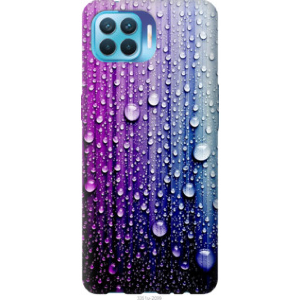 Чехол на Oppo Reno 4 Lite Капли воды (3351u-2099)