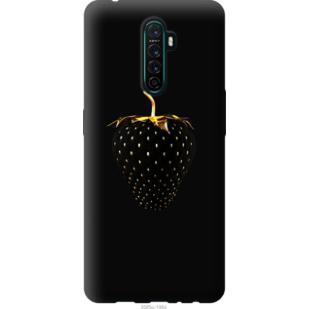 Чехол на Oppo Reno Ace Черная клубника (3585u-1964)