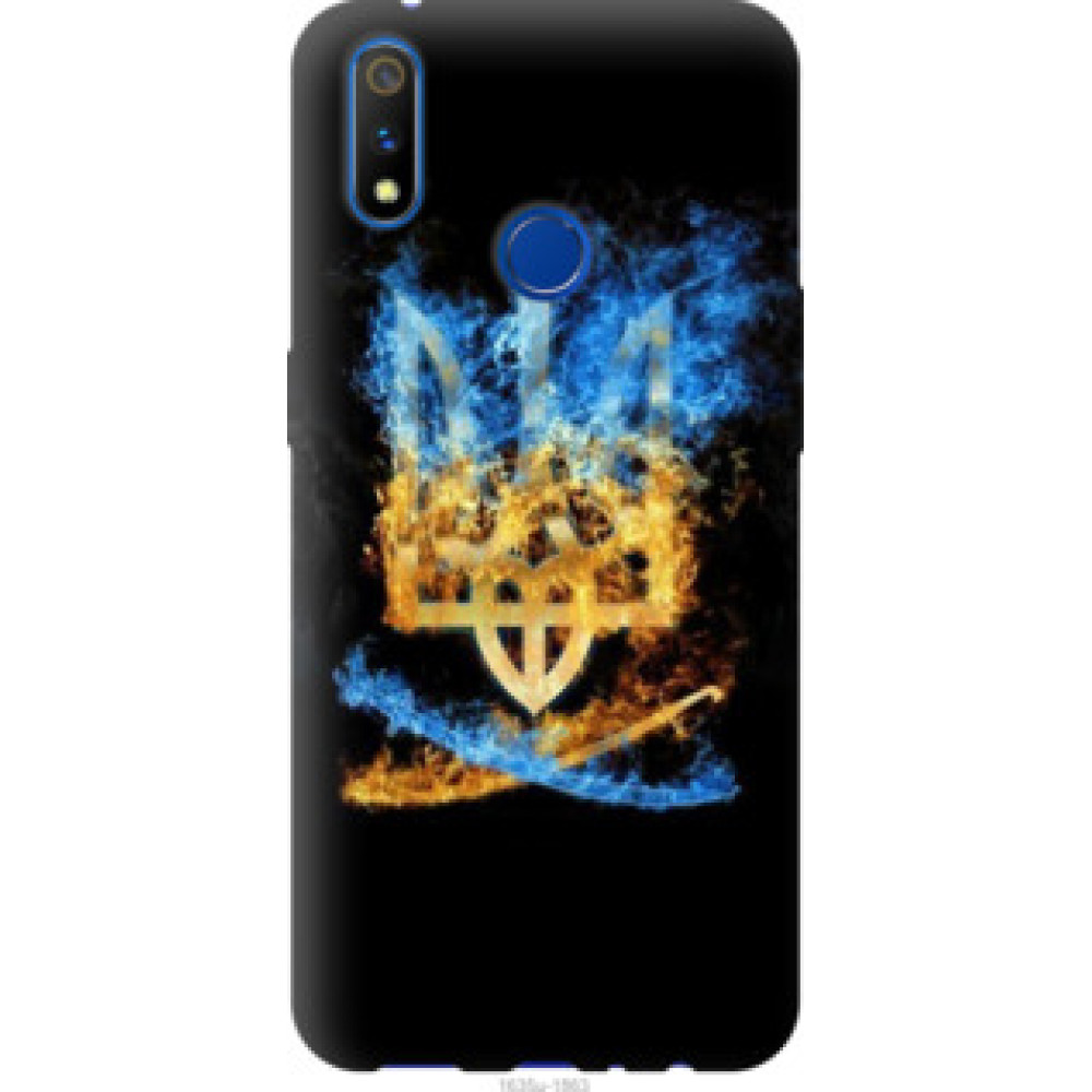 Чохол на Realme 3 Pro Герб (1635u-1863)