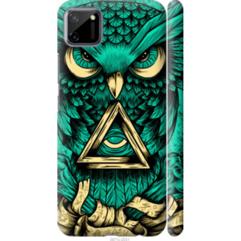 Чохол на Realme C11 Сова Арт-тату (3971c-2031)