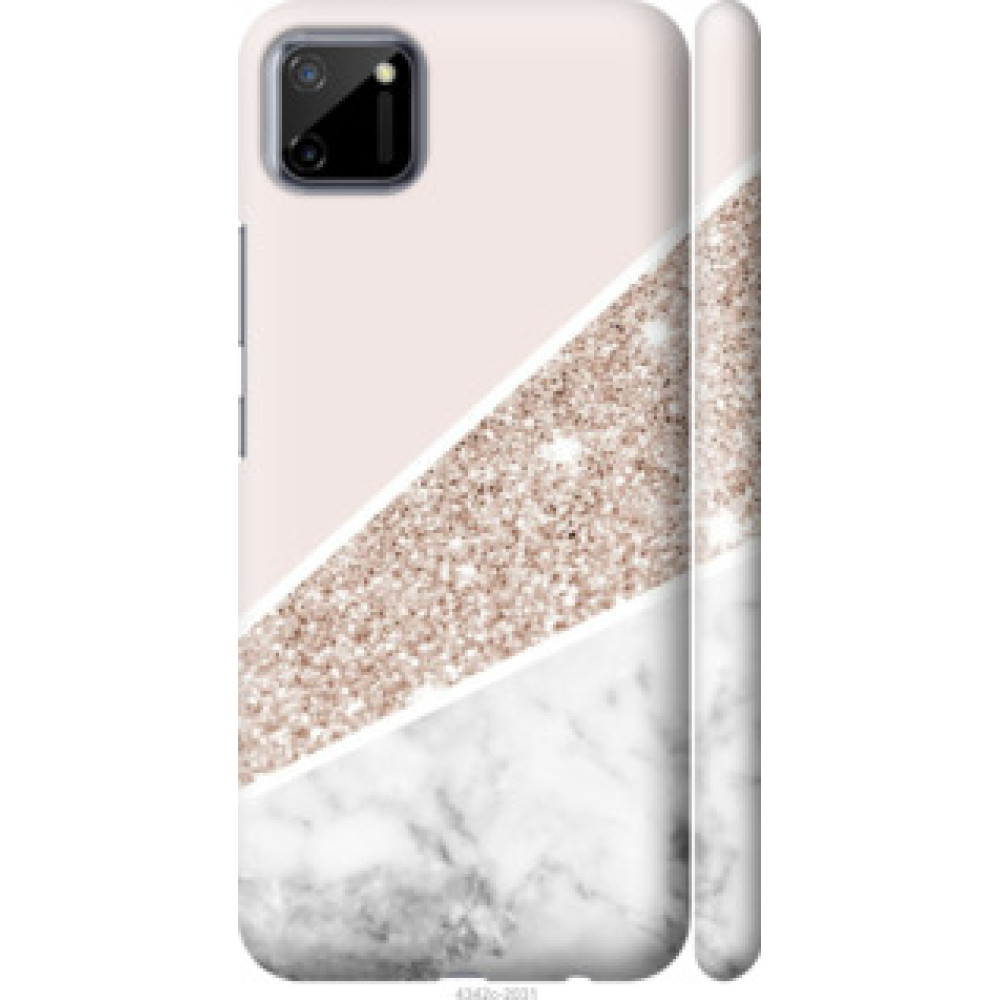 Чохол на Realme C11 Пастельный мрамор (4342c-2031)