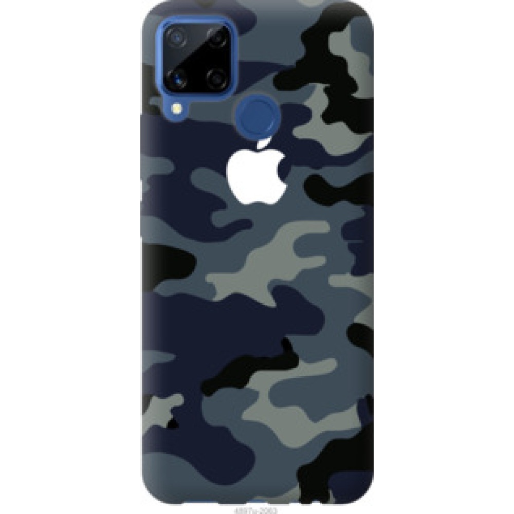 Чехол на Realme C15 Камуфляж 1 (4897u-2063)