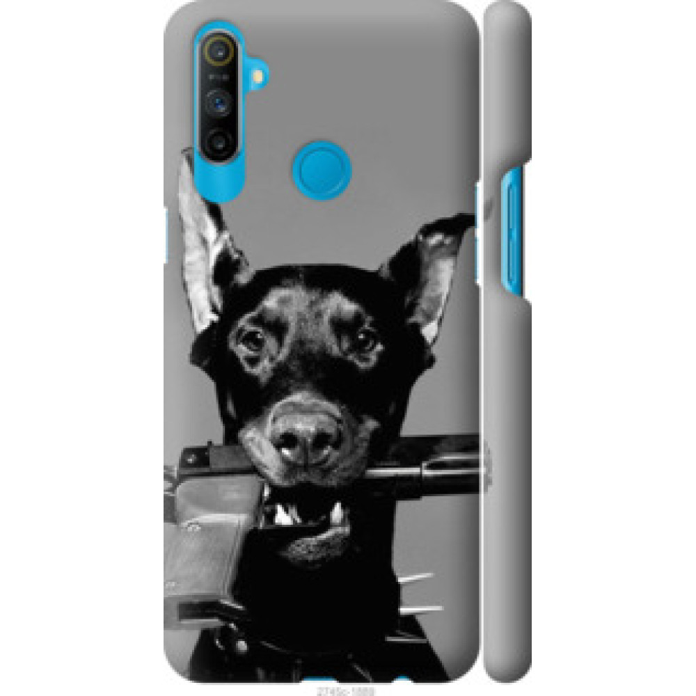 Чохол на Realme C3 Доберман (2745c-1889)