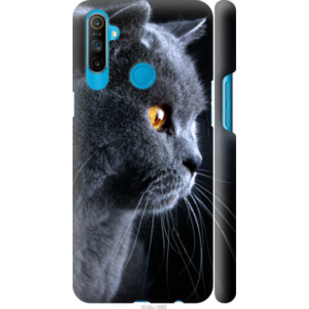 Чехол на Realme C3 Красивый кот (3038c-1889)