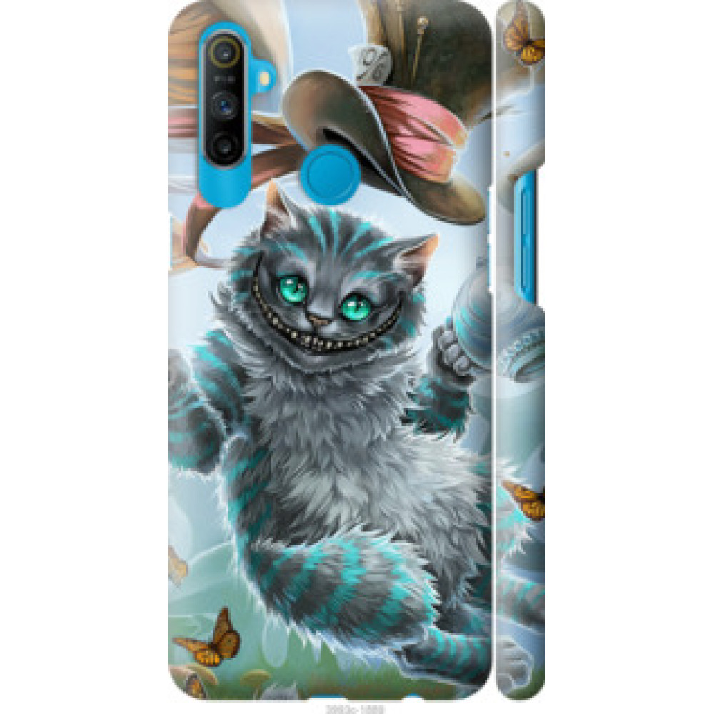 Чехол на Realme C3 Чеширский кот 2 (3993c-1889)