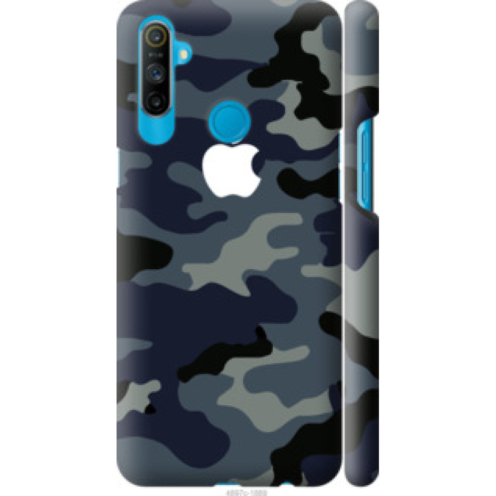 Чехол на Realme C3 Камуфляж 1 (4897c-1889)