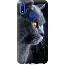 Чехол на Realme 3 Красивый кот (3038u-1869)