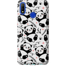 Чехол на Realme 3 Панды (4318u-1869)