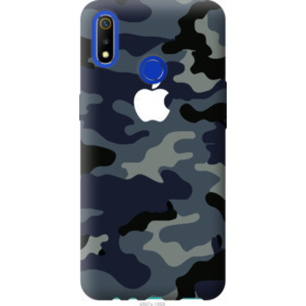 Чехол на Realme 3 Камуфляж 1 (4897u-1869)