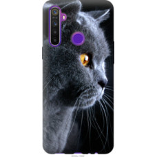 Чехол на Realme 5 Красивый кот (3038c-1862)