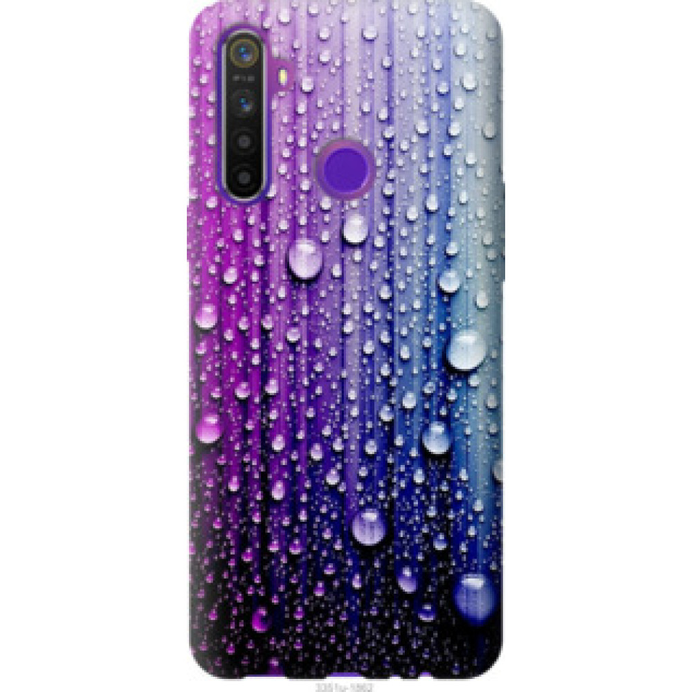 Чехол на Realme 6i Капли воды (3351c-2059)