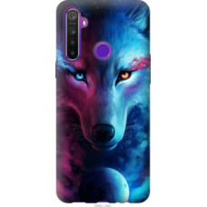 Чехол на Realme 5 Арт-волк (3999c-1862)