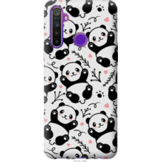 Чехол на Realme 5 Панды (4318c-1862)