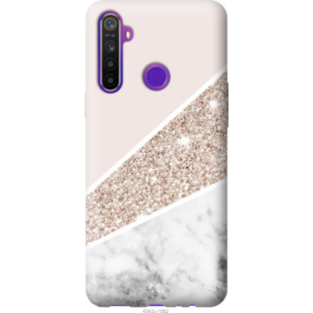 Чехол на Realme 6i Пастельный мрамор (4342c-2059)