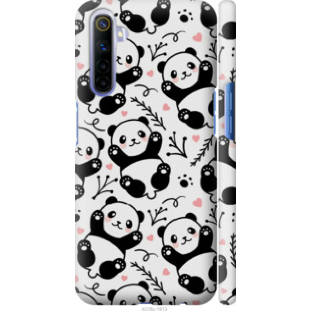 Чехол на Realme 6 Панды (4318c-1913)