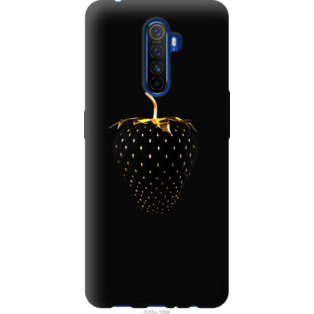 Чохол на Realme X2 Pro Черная клубника (3585u-1866)