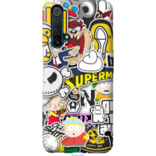 Чехол на Realme X50 Popular logos (4023u-1894)