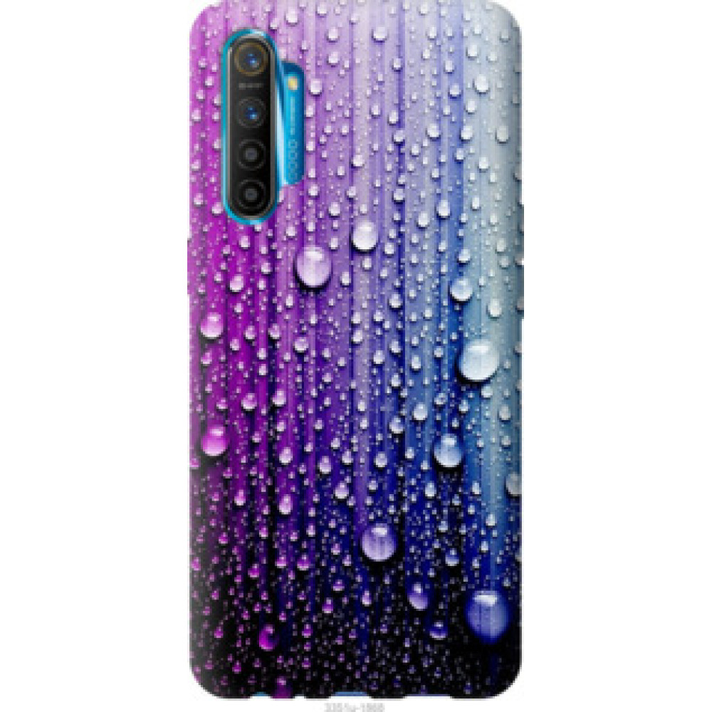 Чехол на Realme XT Капли воды (3351u-1868)