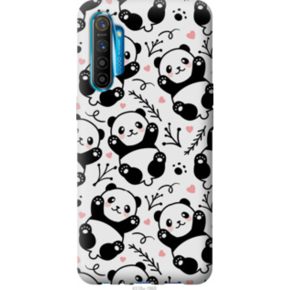Чохол на Realme XT Панды (4318u-1868)