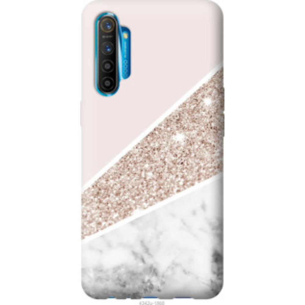 Чохол на Realme XT Пастельный мрамор (4342u-1868)