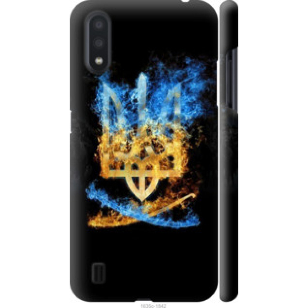 Чехол на Samsung Galaxy A01 A015F Герб (1635c-1842)