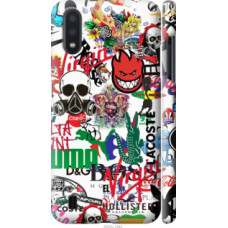 Чехол на Samsung Galaxy A01 A015F Many different logos (4022c-1842)