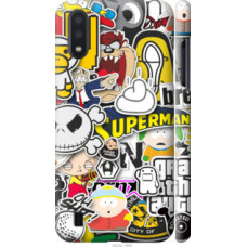 Чехол на Samsung Galaxy A01 A015F Popular logos (4023c-1842)