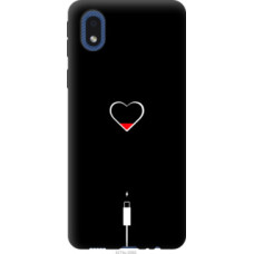 Чехол на Samsung Galaxy A01 Core A013F Подзарядка сердца (4274c-2065)