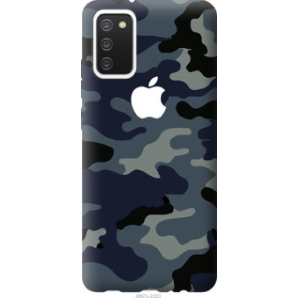 Чехол на Samsung Galaxy A02s A025F Камуфляж 1 (4897u-2203)