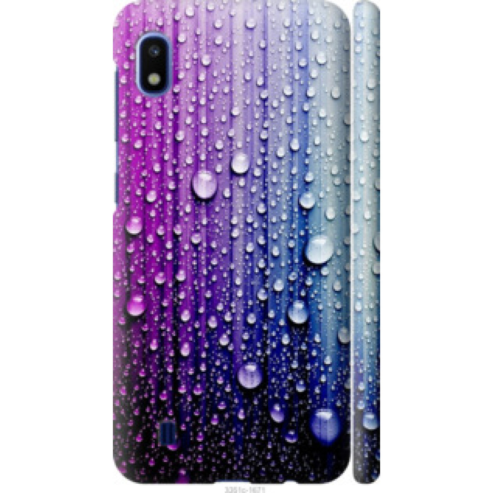 Чехол на Samsung Galaxy A10 2019 A105F Капли воды (3351c-1671)