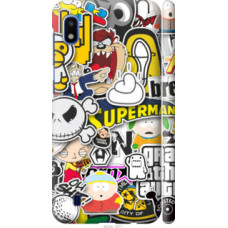 Чехол на Samsung Galaxy A10 2019 A105F Popular logos (4023c-1671)