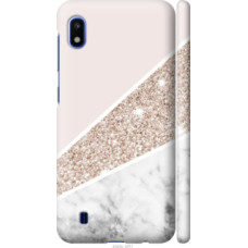 Чехол на Samsung Galaxy A10 2019 A105F Пастельный мрамор (4342c-1671)