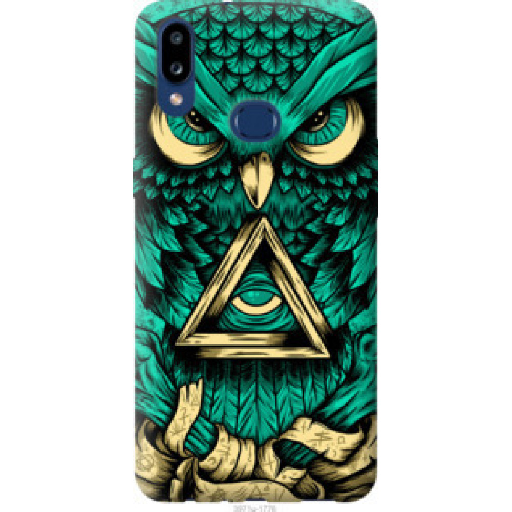Чехол на Samsung Galaxy A10s A107F Сова Арт-тату (3971u-1776)