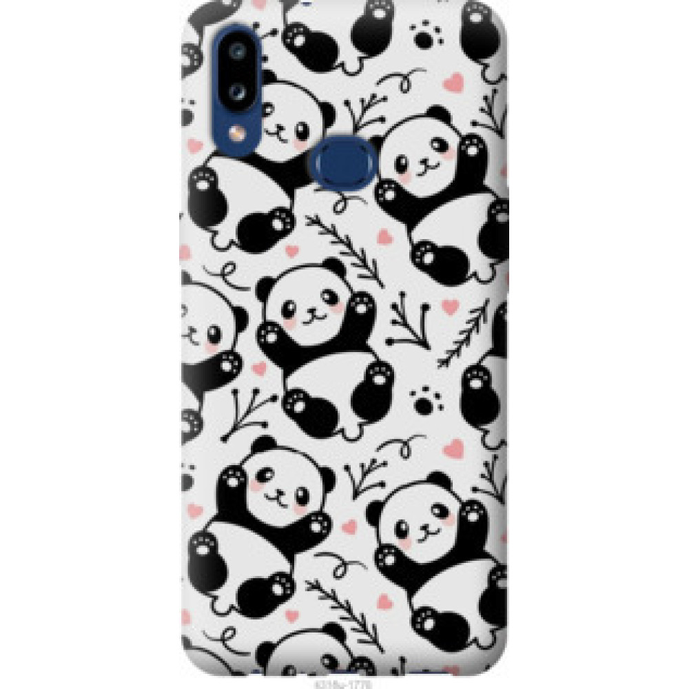 Чехол на Samsung Galaxy A10s A107F Панды (4318u-1776)