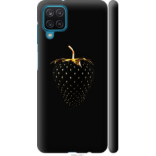 Чехол на Samsung Galaxy A12 A125F Черная клубника (3585c-2201)