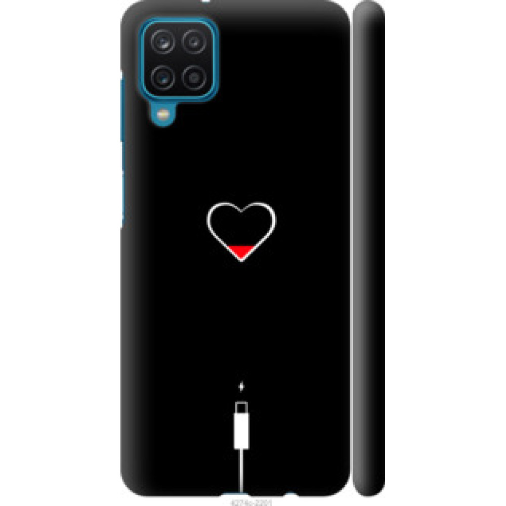 Чехол на Samsung Galaxy A12 A125F Подзарядка сердца (4274c-2201)